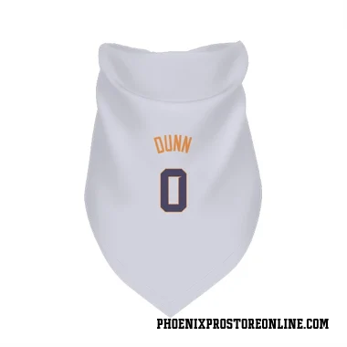 White Phoenix Suns Ryan Dunn    Dog & Cat Pet Bandana