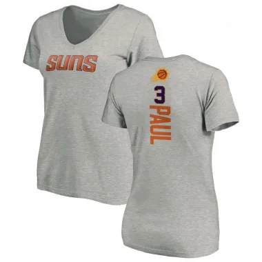 Women's Chris Paul Phoenix Suns Ash Backer T-Shirt