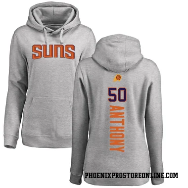 Women's Cole Anthony Phoenix Suns Branded Ash Backer Pullover Hoodie